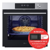 Forno InstaView | 76L Classe A+ | Blue EasyClean, Air Fry, Air Sous Vide, Pizza 300°C, 15 modalità di cottura, Wi-Fi | Inox
